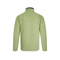 Tarragon - Back - Weird Fish Mens Newark Grid Eco Friendly Quarter Zip Fleece Top