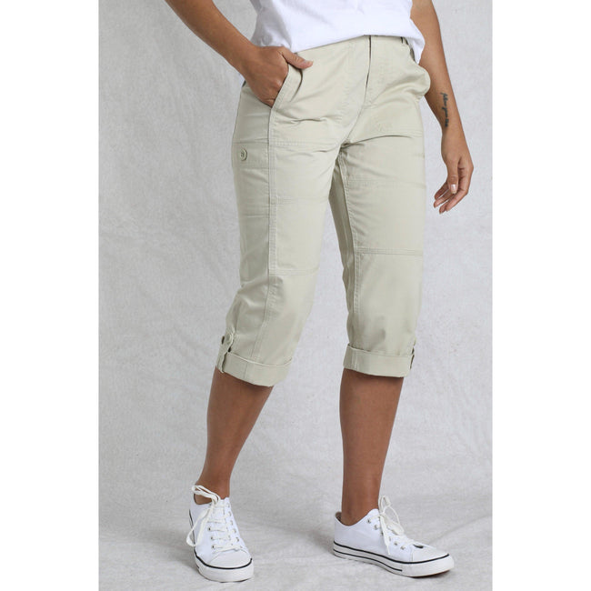 Oyster - Pack Shot - Weird Fish Womens-Ladies Salena 3-4 Shorts