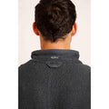Navy - Close up - Weird Fish Mens Transom Zip Macaroni Eco Friendly Jacket