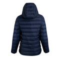 Navy - Back - Weird Fish Womens-Ladies Eshka Lightweight Padded Jacket