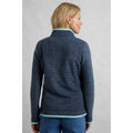 Rich Navy - Lifestyle - Weird Fish Womens-Ladies Ariana Grid Eco Friendly Full Zip Fleece Jacket