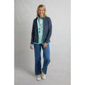 Rich Navy - Pack Shot - Weird Fish Womens-Ladies Ariana Grid Eco Friendly Full Zip Fleece Jacket