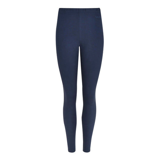 Dark Navy - Front - Weird Fish Womens-Ladies Louisa Leggings