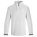 Ecru - Front - Weird Fish Mens Cruiser Macaroni Quarter Zip Pullover