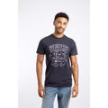 Midnight - Lifestyle - Weird Fish Mens Riggers Reverse Printed Organic T-Shirt