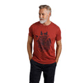 Nut - Side - Weird Fish Mens Woodsman Screenprint Eco Friendly T-Shirt