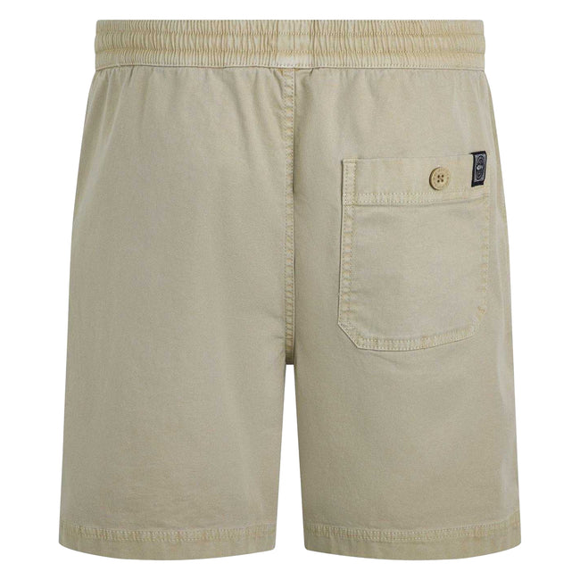 Flint Stone - Back - Weird Fish Mens Weston Canvas Shorts