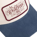 Navy - Back - Weird Fish Haywood Colour Block Baseball Cap