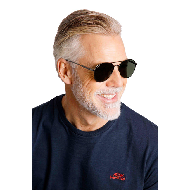 Gunmetal - Lifestyle - Weird Fish Fernando Aviator Sunglasses