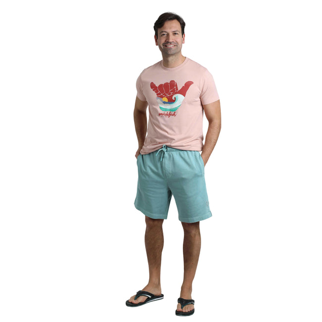 Mineral Blue - Lifestyle - Weird Fish Mens Hamilton Sunwashed Shorts