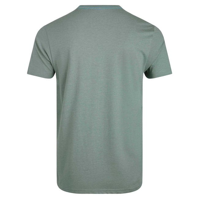 Dusty Teal - Back - Weird Fish Mens Coasting Graphic T-Shirt