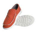 Rust - Side - Weird Fish Mens Sole Slip-on Shoes