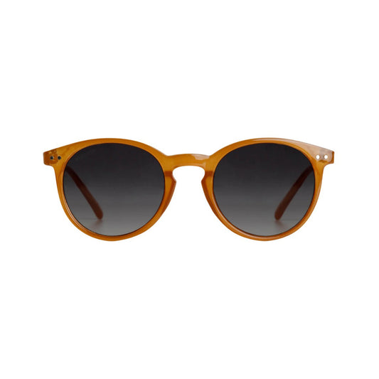 Mustard - Front - Weird Fish Unisex Adult Williams Round Sunglasses