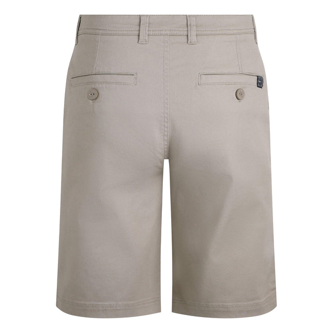 Flint Stone - Back - Weird Fish Mens Rayburn Flat Fronted Shorts