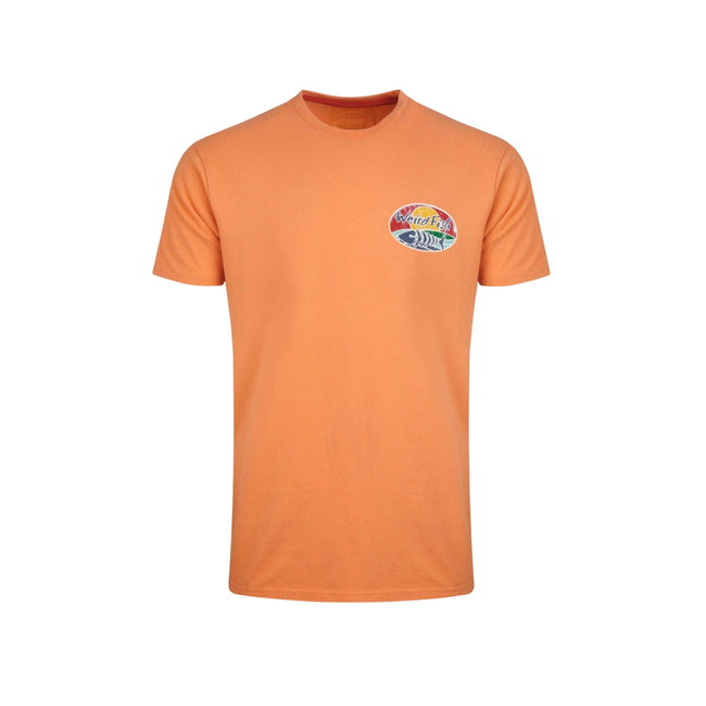 Pumpkin - Front - Weird Fish Mens Land And Sea Graphic Back Print T-Shirt