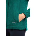 Peacock Blue - Lifestyle - Weird Fish Womens-Ladies Cheryl Textured Full Zip Fleece Jacket