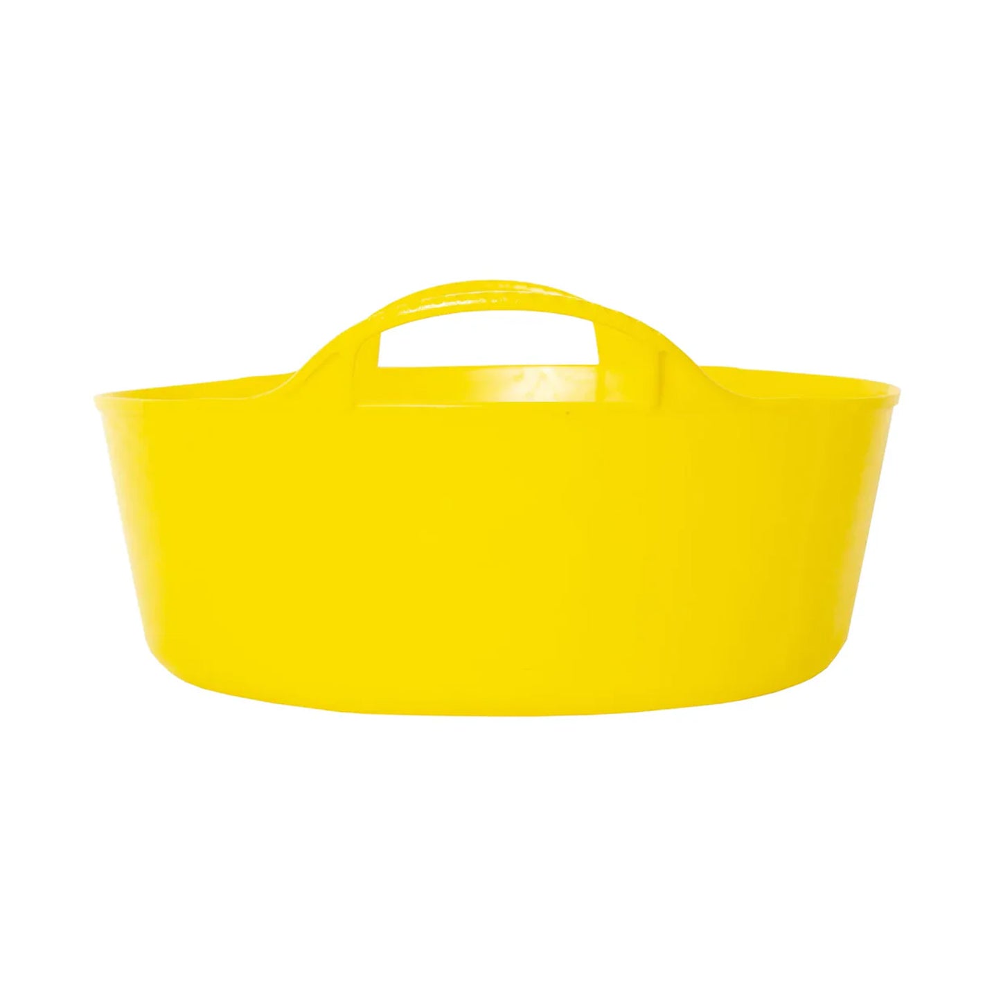 One Colour - Pack Shot - Red Gorilla Tubtrug Small Shallow Yellow 15L