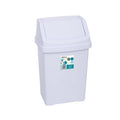 One Colour - Front - Casa 8L Swing Bin Ice White