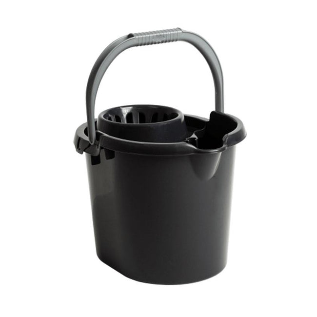 One Colour - Back - Casa 16L Mop Bucket Midnight Black