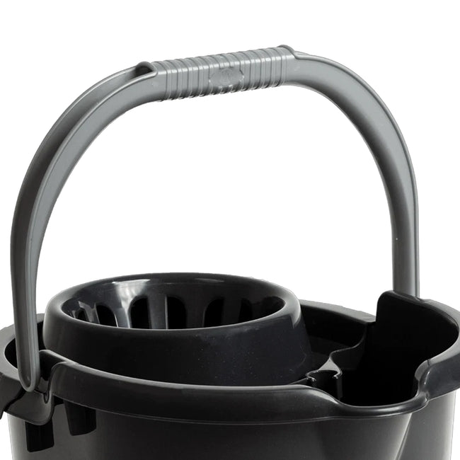 One Colour - Lifestyle - Casa 16L Mop Bucket Midnight Black