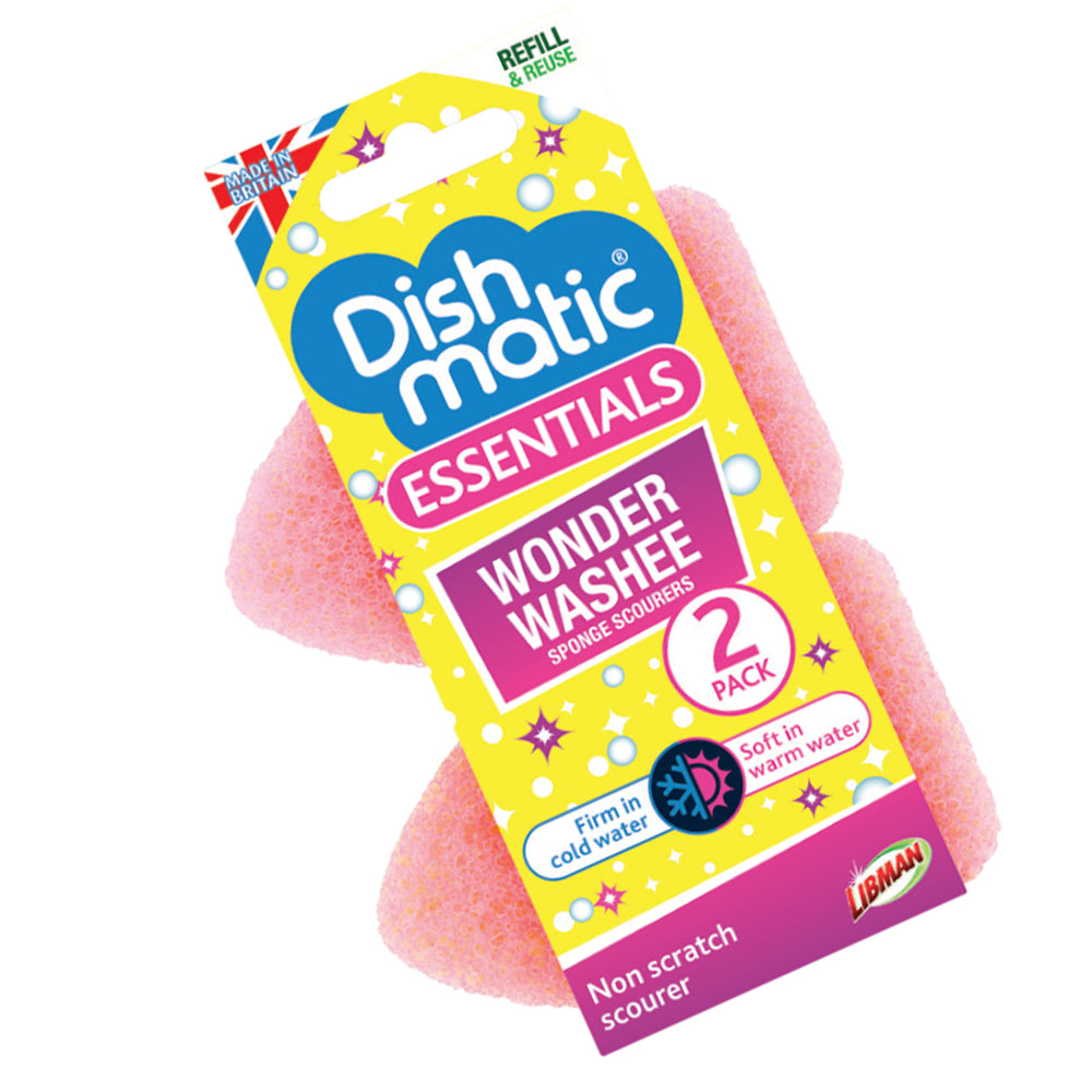 One Colour - Back - Dishmatic Wonder Washee Refills 2pk