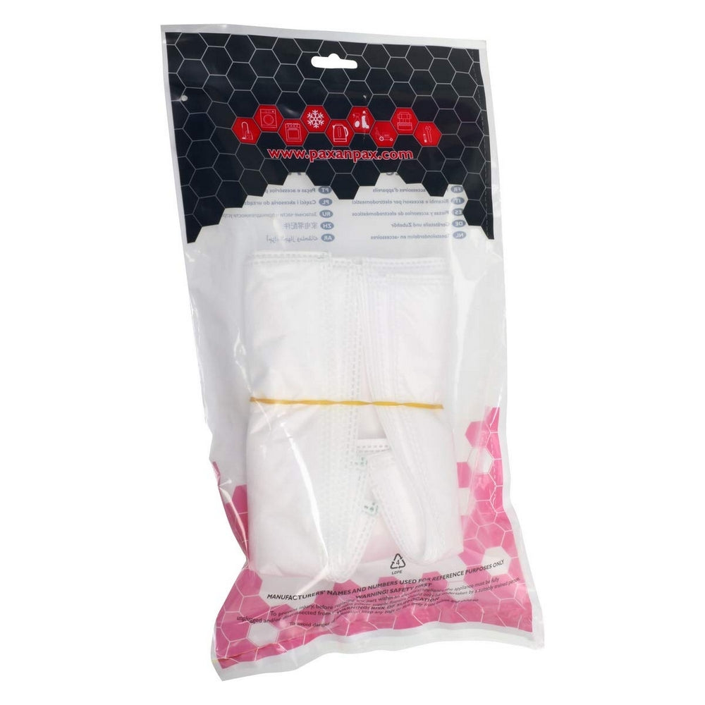 One Colour - Back - Miele Compatible FJM & H SMS Bags Filter Kit 4 2 Filters VB375H4