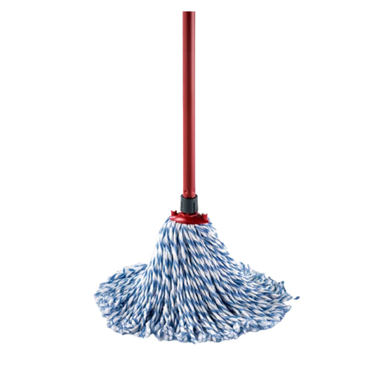 One Colour - Front - Vileda Supermocio Microfibre & Cotton String Mop