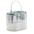 One Colour - Front - Leecroft Heavy Duty Galvanised Mop Bucket