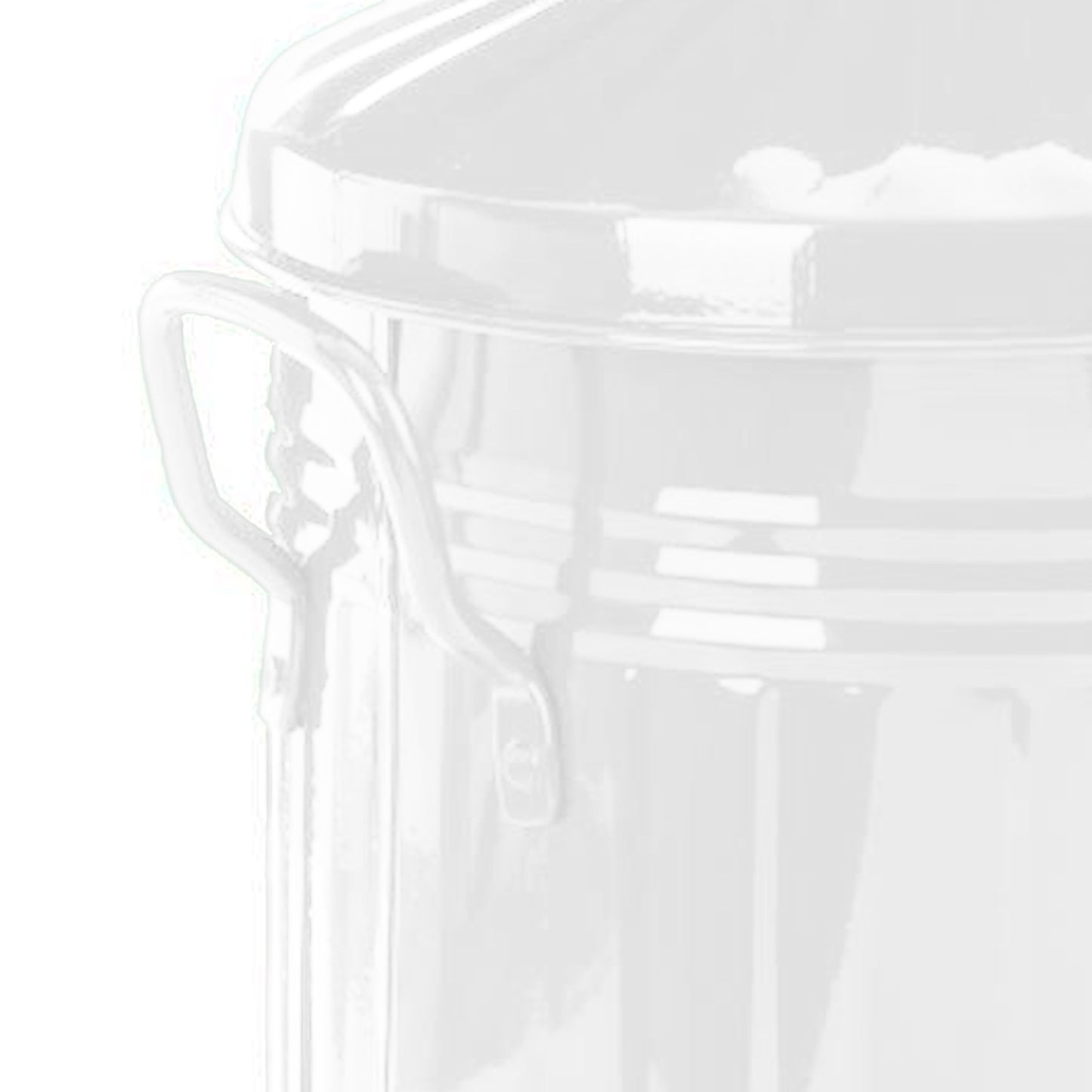 One Colour - Pack Shot - Leecroft Metal Mini Bin White 12 x 10''