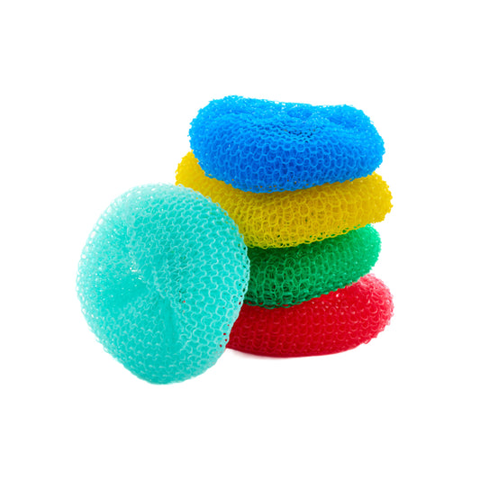 One Colour - Front - Leecroft Polypropylene Pot Scourer 5pk