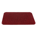 One Colour - Front - Sentry Guardsman Rib Mat No 4 20 x 33'' Red