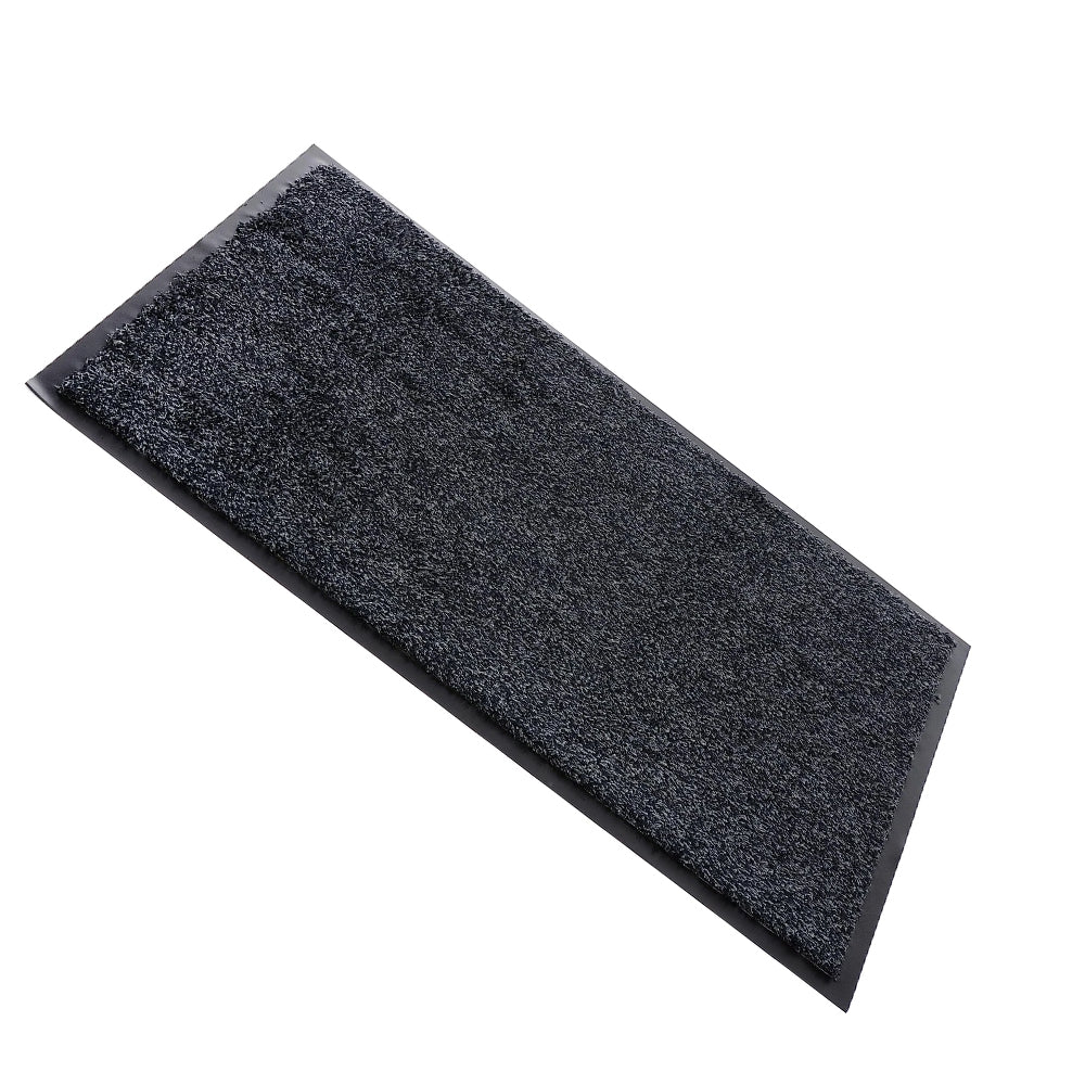 One Colour - Back - Sentry Barrington Cotton Washable Mat 16 x 24'' Charcoal