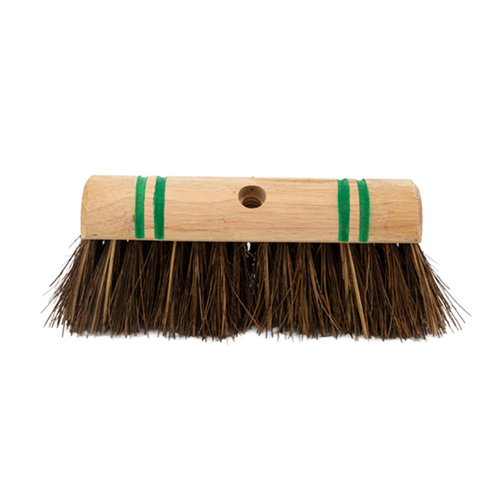 One Colour - Back - Head Only 10.5'' Bassine Yard Scavenger Broom Threaded