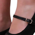 Black - Lifestyle - Where´s That From Womens-Ladies Josie Straps Wide Ballerina Flats