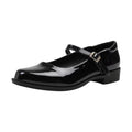 Black - Front - Where´s That From Womens-Ladies Kingston Buckle Detail Low Heel Loafers
