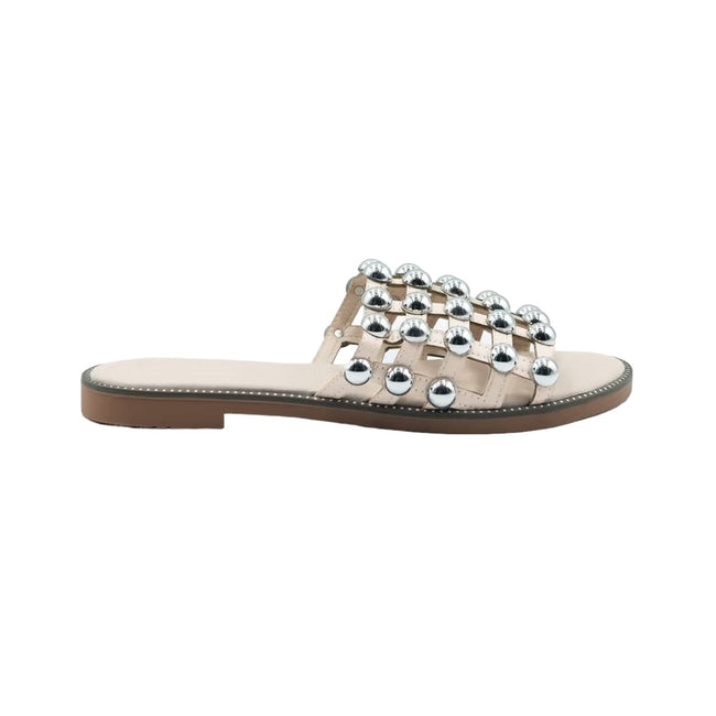 Nude - Back - Where´s That From Womens-Ladies Kelly PU Sliders