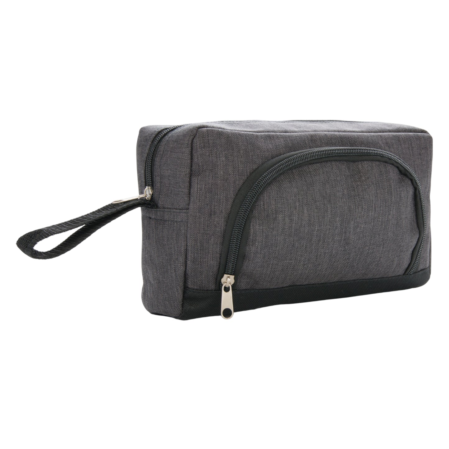Anthracite - Side - XD Collection Classic Two Tone Toiletry Bag