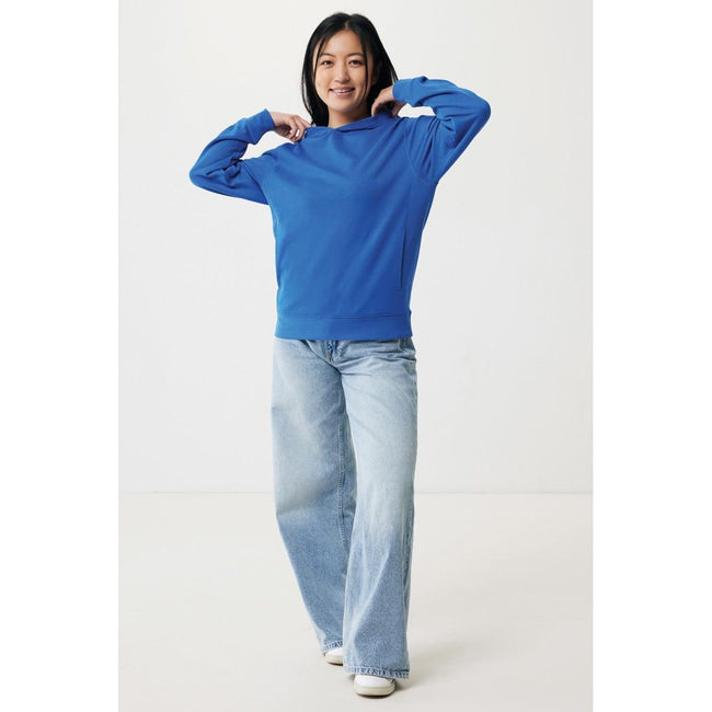 Royal Blue - Lifestyle - Iqoniq Unisex Adult Yengo Recycled Cotton Side Pocket Hoodie