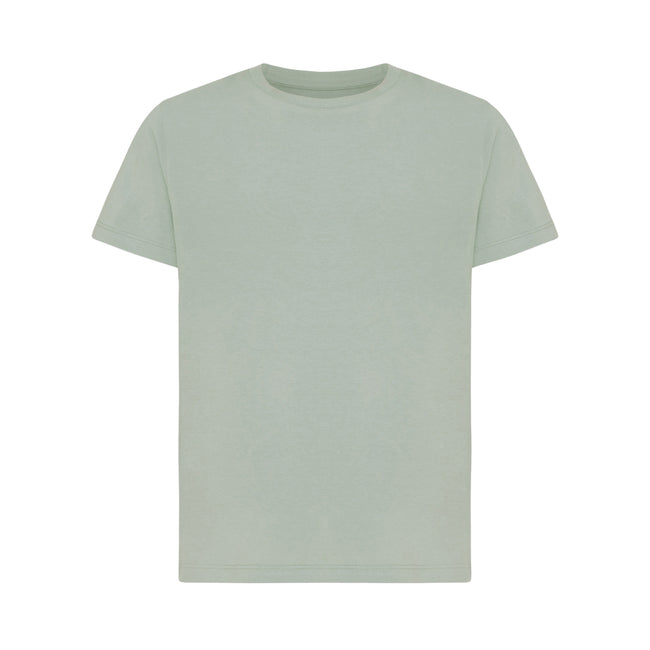 Iceberg Green - Front - Iqoniq Childrens-Kids Koli Recycled Cotton Lightweight T-Shirt
