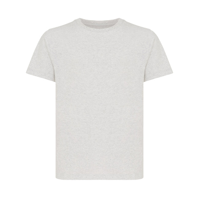 Light Heather Grey - Front - Iqoniq Childrens-Kids Koli Recycled Cotton Lightweight T-Shirt