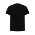 Black - Back - Iqoniq Childrens-Kids Koli Recycled Cotton Lightweight T-Shirt