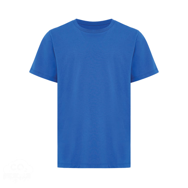 Royal Blue - Front - Iqoniq Childrens-Kids Koli Recycled Cotton Lightweight T-Shirt