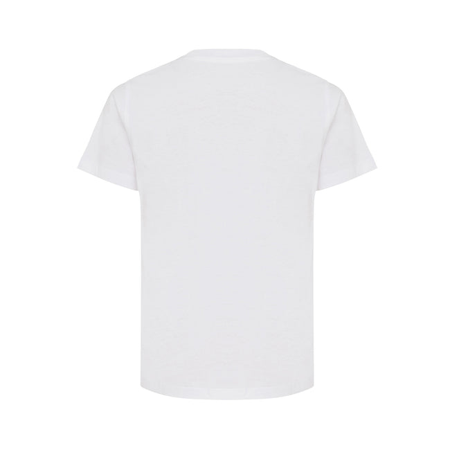 White - Back - Iqoniq Childrens-Kids Koli Recycled Cotton Lightweight T-Shirt