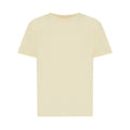 Cream Yellow - Front - Iqoniq Childrens-Kids Koli Recycled Cotton Lightweight T-Shirt