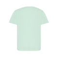 Crushed Mint - Back - Iqoniq Childrens-Kids Koli Recycled Cotton Lightweight T-Shirt