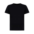 Black - Front - Iqoniq Childrens-Kids Koli Recycled Cotton Lightweight T-Shirt