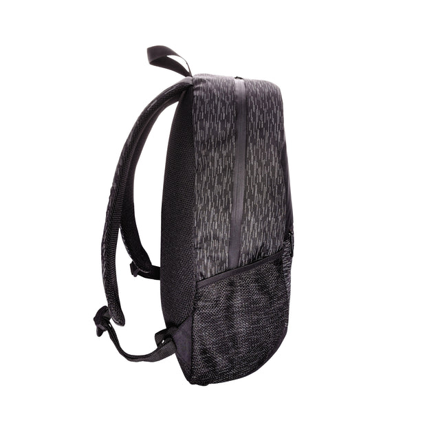 Black - Side - XD Collection Reflective RPET Aware Laptop Backpack