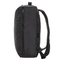 Black - Side - Swiss Peak Essential RPET Aware Laptop Backpack