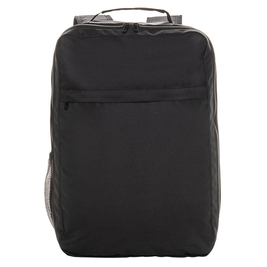 Black - Front - Swiss Peak Essential RPET Aware Laptop Backpack