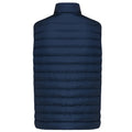 Navy - Back - Iqoniq Mens Meru Recycled Polyester Body Warmer